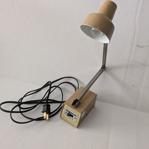 Vintage MCM Tensor Desk Lamp works with buzzing sound.
